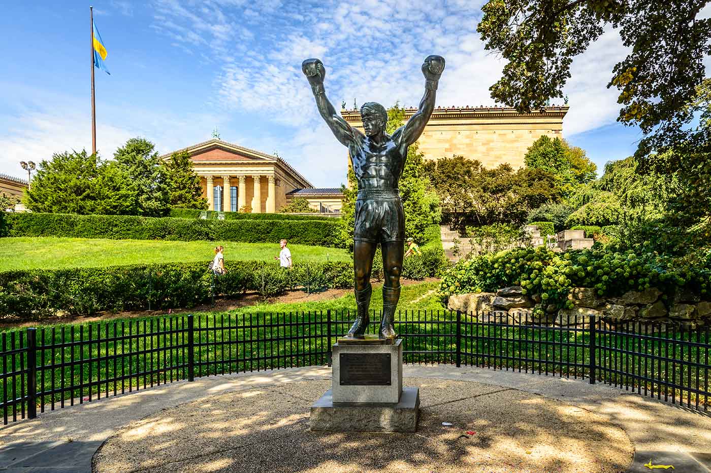 Rocky Statue & Steps